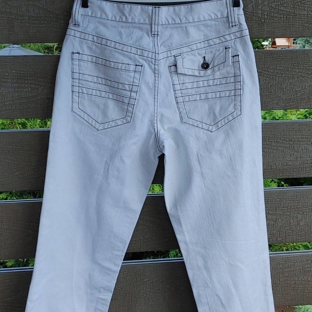 Tristan Women's white Denim Jeans‎ size 28 - Picture 2 of 12
